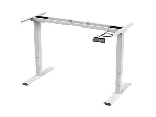 43563 - SIT-STAND DESK, FRAME ONLY, 2-MOTOR, WHITE