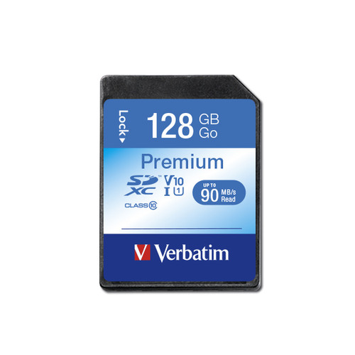 44025 - Verbatim Premium 128 GB SDXC Class 10