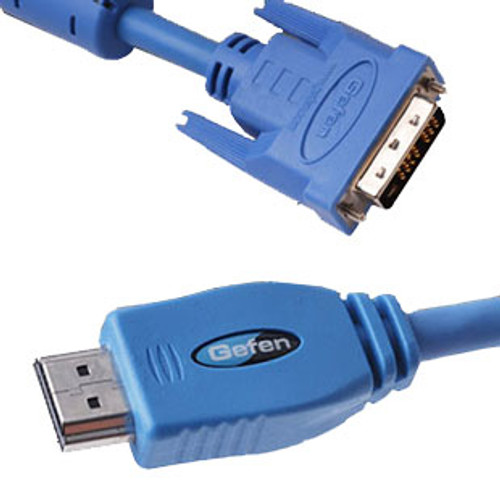 CAB-DVI2HDMI-LCK-06MM - Gefen DVI TO HDMI LOCKING CABLE 6 FT