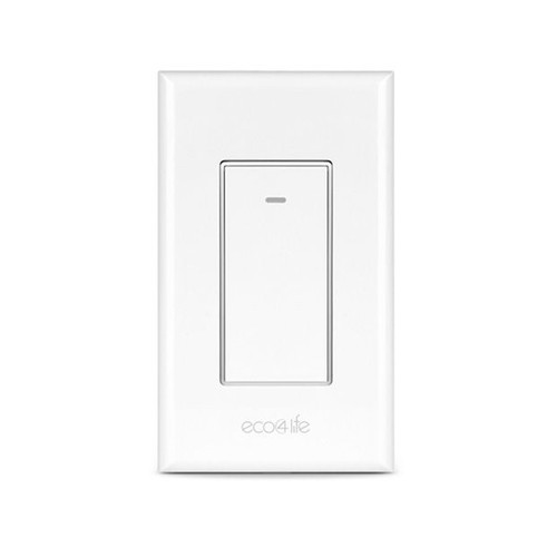 ASHS01F - Aluratek CONVENIENT TOGGLING LIKE A NORMAL SWITCH,DIMMABLE,REMOTE CONTROL AND AUTOMATION,