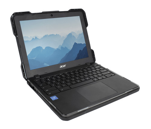 AO-SNP-C871 - InfoCase RUGGED SHELL FOR ACER CHROMEBOOK C871, (712) .CUSHIONED CORNERS,PORT AC