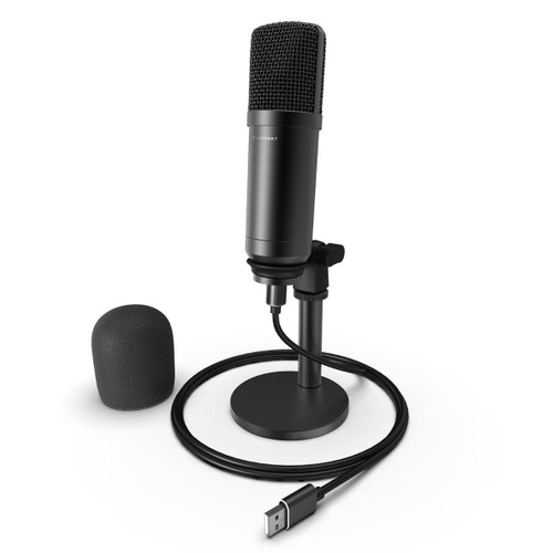 AM430 - Amcrest AMCREST USB MICROPHONE FOR VOICE RECORDINGS, PODCASTS, GAMING, ONLINE CONFERENCE