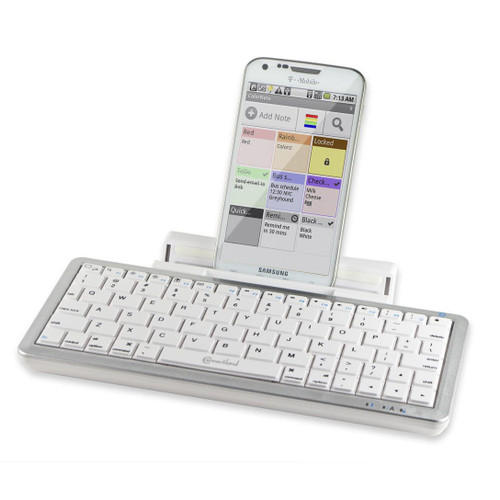 CL-KBD23024 - SYBA BLUETOOTH 3.0 WIRELESS KEYBOARD WITH DETACHABLE STAND SUPPORT TABLET AND PHONES