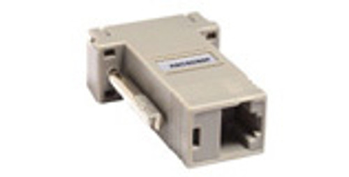 ASCSDB9F - Raritan RJ-45(F) TO DB9(F) SERIAL ADAPTER FOR A MALE DB9 SERIAL PORT