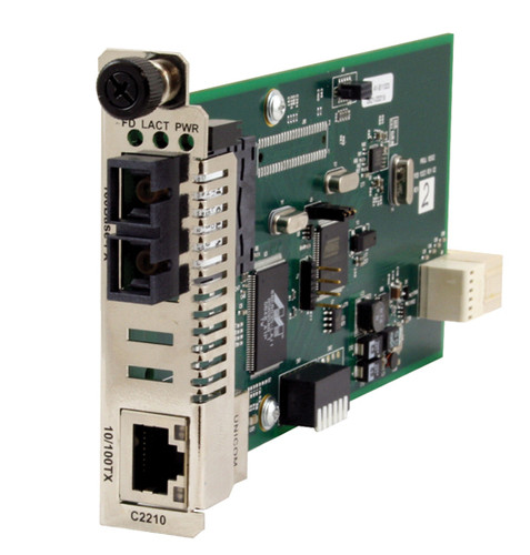 C2210-1014 - Transition Networks FAST ENET ION CNVTR CARD