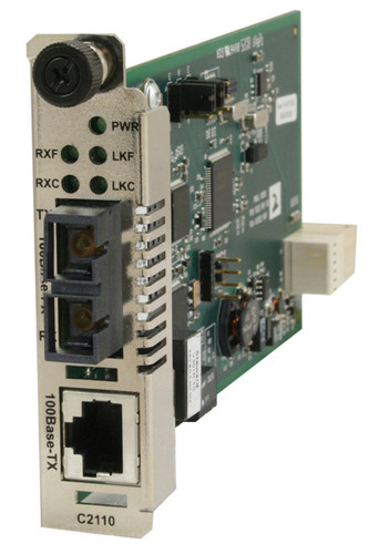 C2110-1040 - Transition Networks FAST ENET ION CNVTR CARD