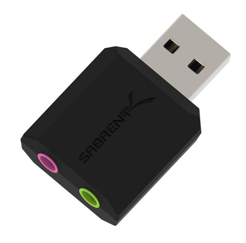 AU-MMSA - Sabrent USB EXTERNAL STEREO ADAPTER FOR