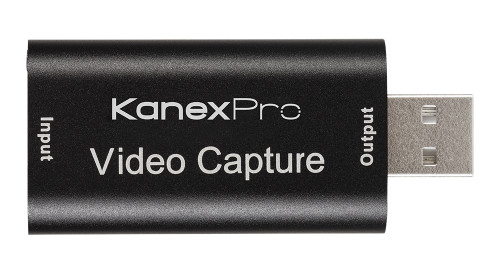 CON-GAMECAP - KanexPro CAPTURE, STREAM, RECORD FROM AN HDMI SOURCE AND SEND IT TO YOUR PC OR TO THE WEB