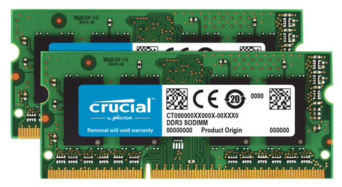 CT2K8G3S160BM - Crucial 16GB KIT 2X8GB DDR3 1600MHZ