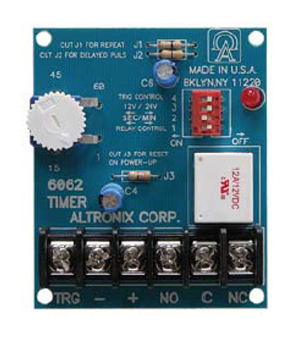 DTMR1 - Altronix DIN MT TIMER 12 OR 24VAC OR DC