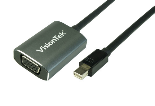 900917 - VisionTek 900917 video cable adapter VGA (D-Sub) Mini DisplayPort Black