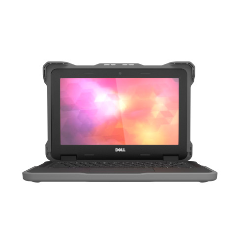 DL-ESF-3120W-GRY - MAX CASES EXTREME SHELL-F SLIDE CASE FOR DELL 3100/3110 CHROMEBOOK 2:1 CONVERTIBLE (GRAY/C