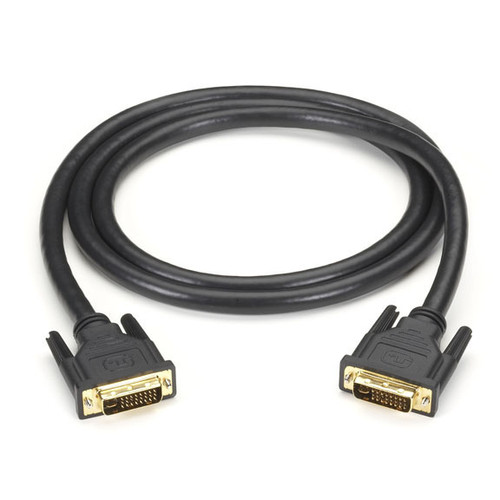 DVI-I-DL-005M - Black Box DVI-I DUAL-LINK DIGITAL/ANALOG VIDEO CABLE - MALE/MALE, 5-M (16.4-FT.)