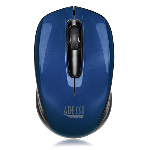 IMOUSE S50L - Adesso BLUE IMOUSES50 2.4GHZ WIRELESS MINI OPTICAL MOUSE . 1200 DPI, BATTERY