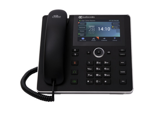 IP450HDEG - Audiocodes 450HD IP-PHONE POE GBE BLACK