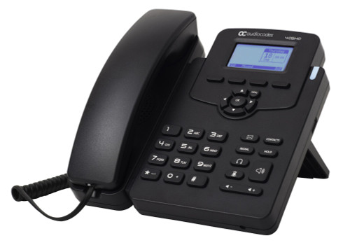 IP405E - Audiocodes 405 IP-PHONE POE BLACK 2 ETHERNET 10/100