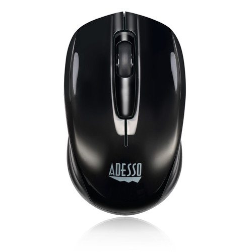 iMouse S50 - Adesso IMOUSES50 2.4GHZ WIRELESS MINI OPTICAL MOUSE. 1200 DPI, BATTERY SAVING ON