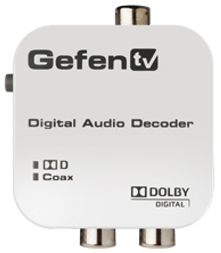 GTV-DD-2-AA - Gefen COAXIAL/OPTICAL DIGITAL AUDIO CONVERTER - WHITE