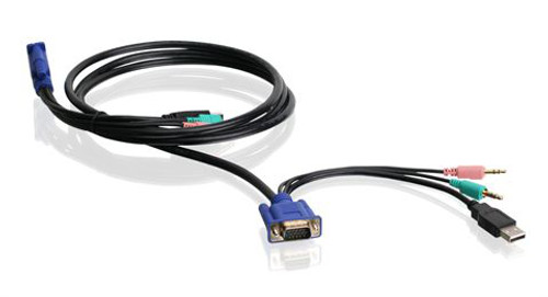 G2L5102U - iogear S VGA, USB 2.0 KVM CABLE PROVIDES SIX FEET OF DIGITAL VIDEO CONNECTIVITY B