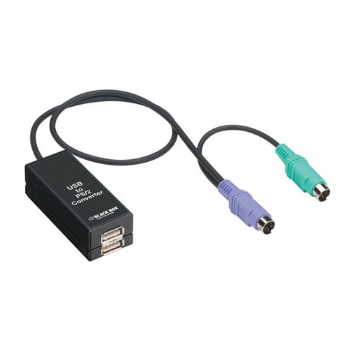 KVUSB - Black Box USB TO PS/2 FLASHABLE CONVERTER, GSA, TAA