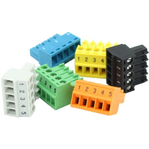 MK-588 - Brainboxes ACCESSORY 6 PACK FOR ED-5XX 5 WAY 3.5MM PITCH PLUGGABLE BLOCKS