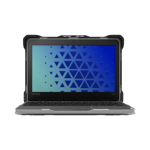 LN-ESL-14E-G2-BCLR - MAX CASES EXTREME SHELL-S FOR LENOVO 14E CHROMEBOOK 14 G2 (BLACK/CLEAR)