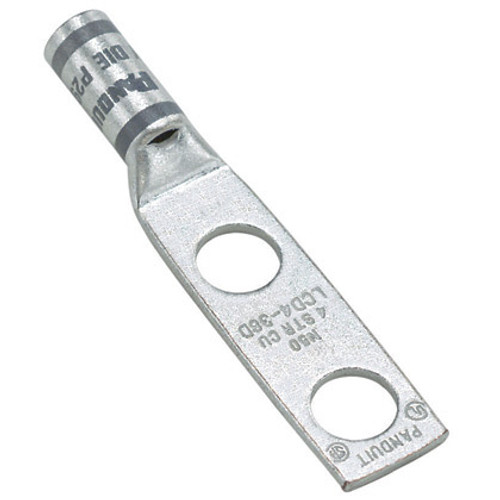 LCD6-10A-L - Panduit CPR COMPRESSION LUG 2 HOLE 6