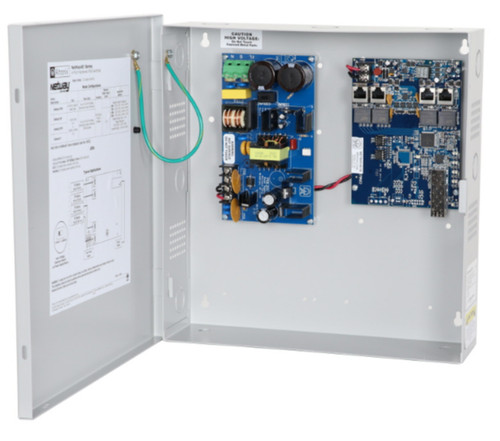 NETWAY4E1X - Altronix 4PT/POE+ SW/1G SFP/NEMA1