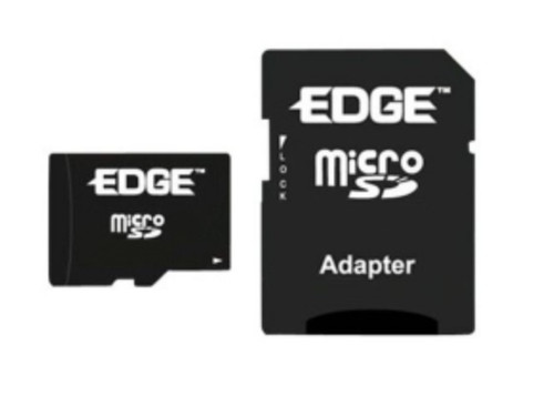 PE247942 - Edge 16GB MICROSDHC CLASS 10 (UHS-I U1) MEMORY CARD W/ ADAPTER