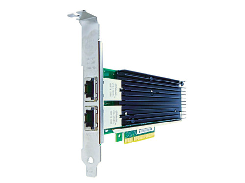 Axiom 10GBS DUAL PORT RJ45 PCIE X8 NIC CARD - PCIE-2RJ4510-AX