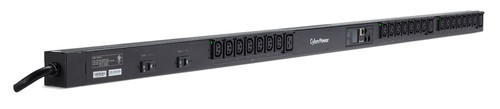 PDU81105 - Cyberpower L6-30P INPUT (21) C13 (3) C19 OUTPUT 10FT CORD 0U 3YR WTY