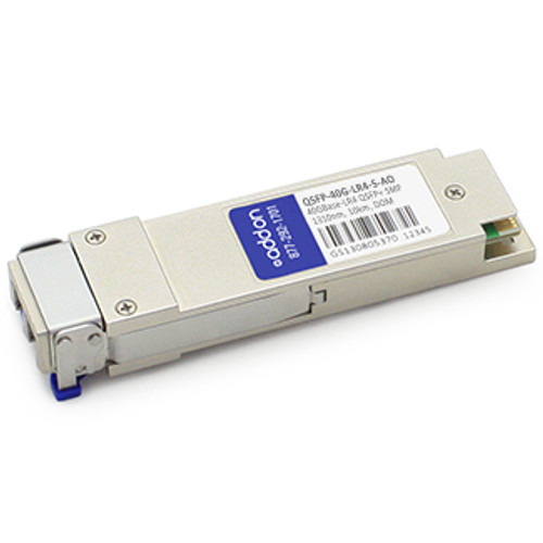 QSFP-40G-LR4-S-AO - AddOn Networks ADDON CISCO QSFP-40G-LR4-S COMPATIBLE TAA COMPLIANT 40GBASE-LR4 QSFP+ TRANSCEIVE