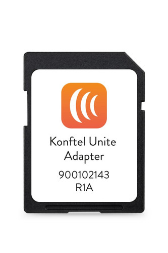 900102143 - THE KONFTEL UNITE ADAPTER CREATES A WIRELESS CONNECTION BETWEEN THE KONFTEL UNIT
