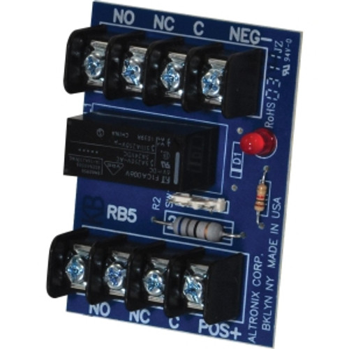 RB5 - Altronix RELAY MODULE 6/12V DPDT 5 AMP