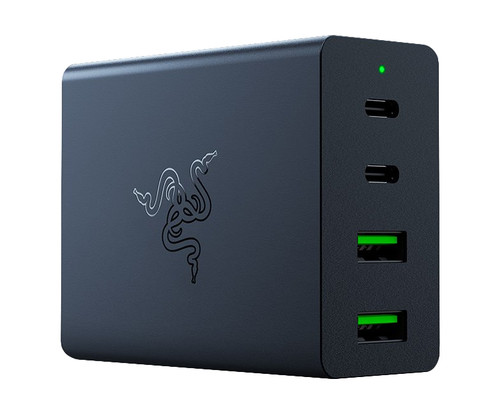 RC21-01700100-R3M1 - Razer UNLEASH THE ULTIMATE POWER WITH THE NEW RAZER USB-C 130W GAN CHARGER. WITH ITS Q