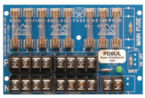 PD8UL - Altronix UL 8OUT POWER DISTRIB UNIT UL