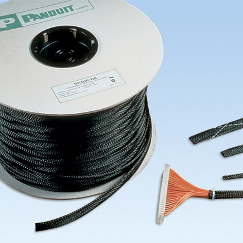 SE75P-DR0 - Panduit EXP. SLEEVING 0.75IN 19.1MM BL