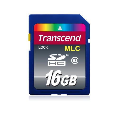 TS16GSDHC10M - Transcend 16GB SDHC CLASS10 CARD (MLC)