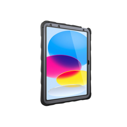 01A004 - THE DROPTECH CLEAR CASE FOR IPAD (10TH GEN)  IS DESIGNED TO WITHSTAND THE RIGORS