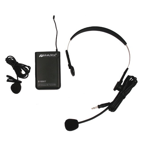 S1693 - AmpliVox THIS WIRELESS LAVALIERE AND HEADSET MIC IS AN REPLACEMENT KIT FOR LOST , DAMAGE