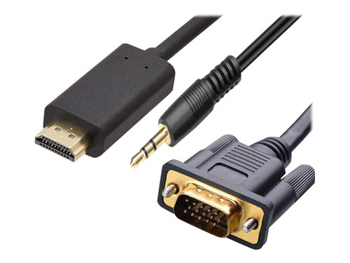 4XHDMIVGA3FT - 4XEM 3FT HDMI TO VGA CABLE