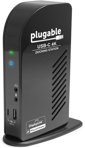 UD-ULTC4K - PLUGABLE TECHNOLOGIES PLUGABLE USB-C 4K PD TRIPLE DISPLAY DOCK