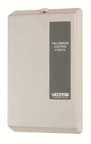 V-9941A - Valcom TALKBACK, 1 ZONE PAGE CONTROL