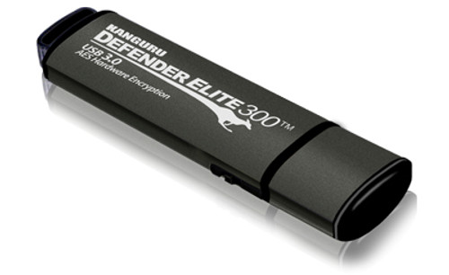 KDFE300-64G - Kanguru 64GB KANGURU DEFENDER ELITE 300 (ENCRYPT