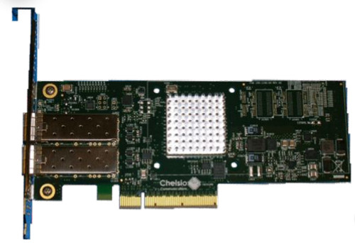 T520-SO-CR - CHELSIO 2-PORT LOW PROFILE 1/10GBE SERVER OFFLOAD ADAPTER WITH PCI-E X8 GEN 3, SERVER OF