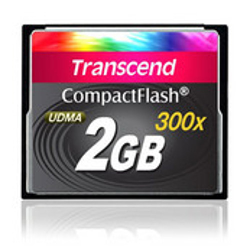 TS2GCF300 - Transcend 2GB COMPACT FLASH CF CARD 300X