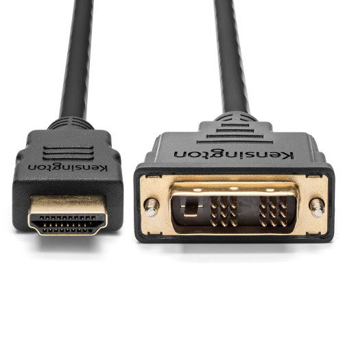 K33022WW - Kensington HDMI (M) TO DVI-D (M) PASSIVE CABLE, 6FT