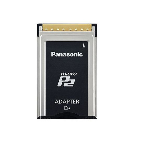 AJ-P2AD1G - Panasonic MICROP2 ADAPTER ALLOWS FOR USAGE OF MICROP2 CARDS IN COMPATIBLE P2 CAMCORDER AND
