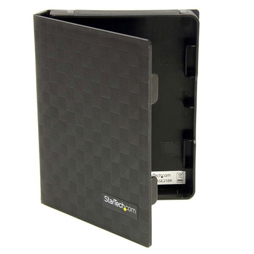 HDDCASE25BK - StarTech.com PROVIDES SAFE HANDLING AND ANTI-STATIC PROTECTION FOR MOST 2.5IN HARD DRIVES - H