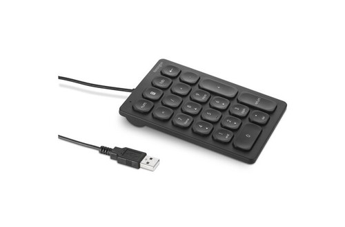 K79820WW - Kensington WIRED NUMERIC KEYPAD FEATURES 21 SCISSOR KEYS WITH A NUM LOCK INDICATOR, USB-A C